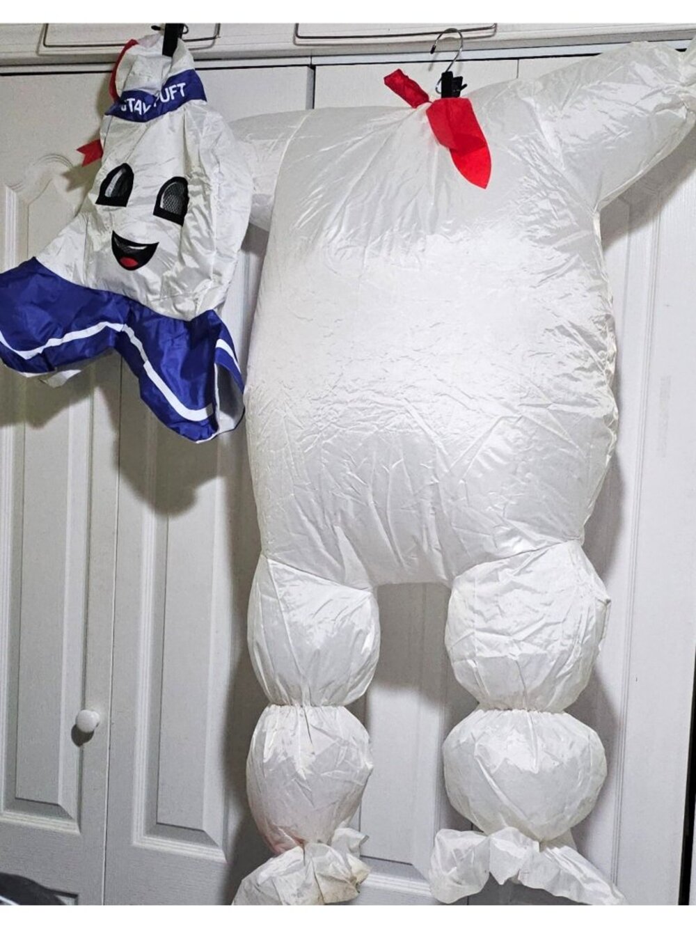 Ghostbusters Childs Inflatable Stay Puft Marshmallow Man Costume Halloween
